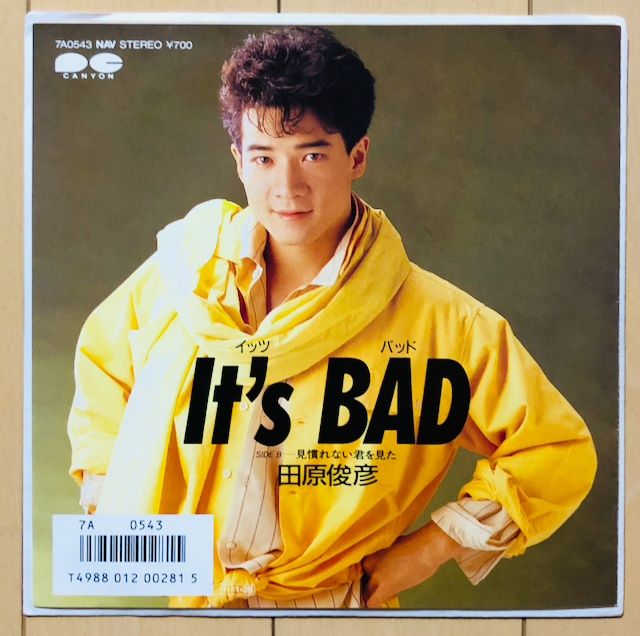 田原俊彦 IT'S BAD